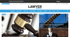 Desktop Screenshot of lawyer-monthly.com